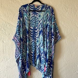 Lilly Pulitzer Cape with Tassels (Swimcover)
